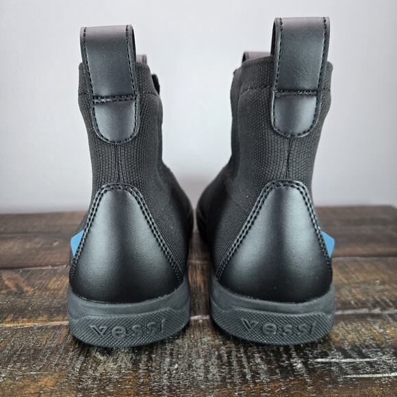 NEW Vessi Weekend Chelsea Mens Size 8 Waterproof Shoes Asphalt Black Black main image 6